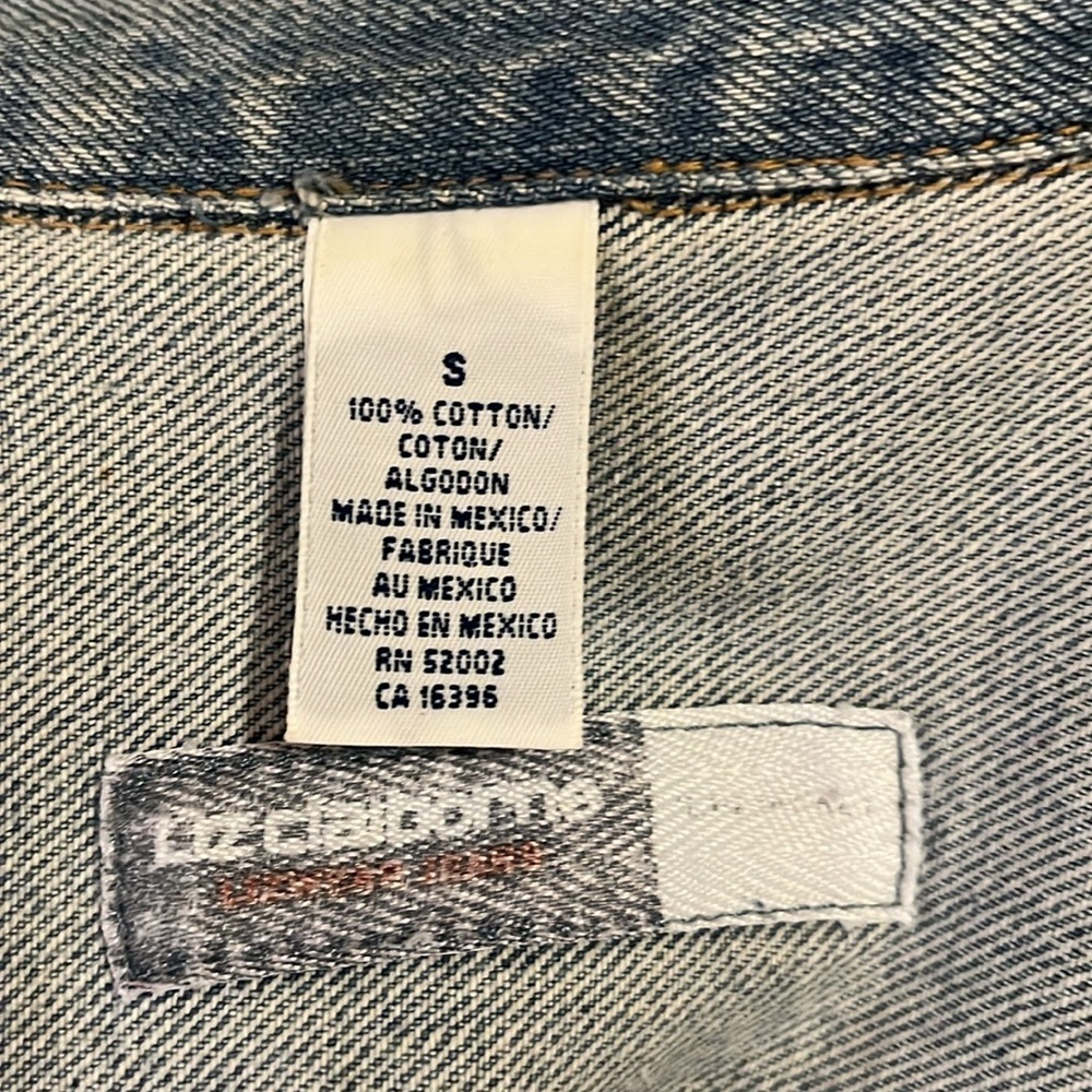 Liz Claiborne vintage denim Jean jacket size small - Picture 8 of 9